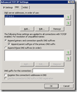 Register this connections addresses in DNS