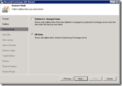 Veeam Back-up recovery