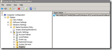 Group Policy Management Editor