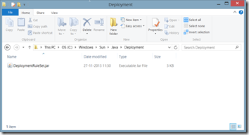 C:\Windows\Sun\Java\Deployment\DeploymentRules.jar