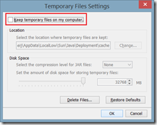 Temporary Internet Files
